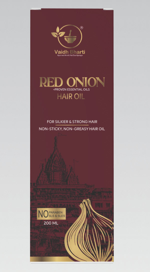Red Onion Hair Oil - Image 4
